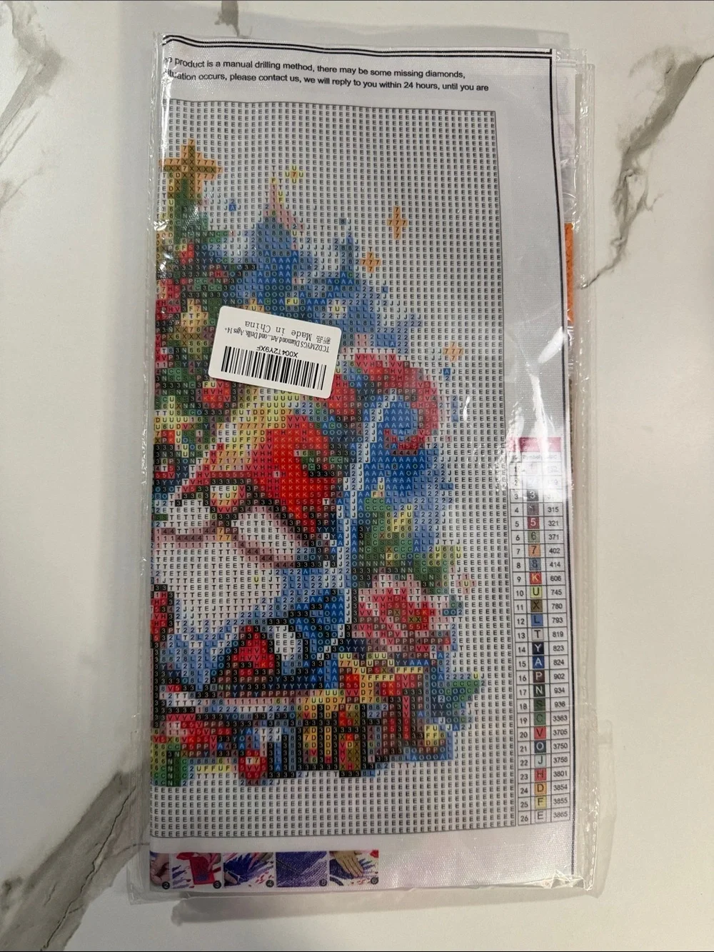 Holiday Gnome Christmas Diamond Art Kit - Round Drills
